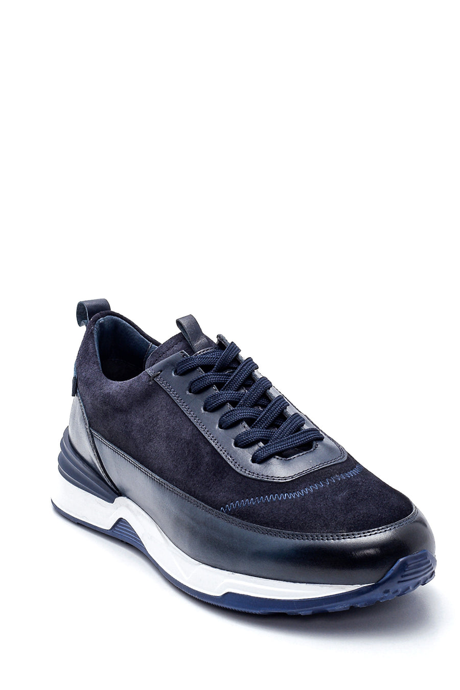 Men's Leather Suede Detailed Sneaker