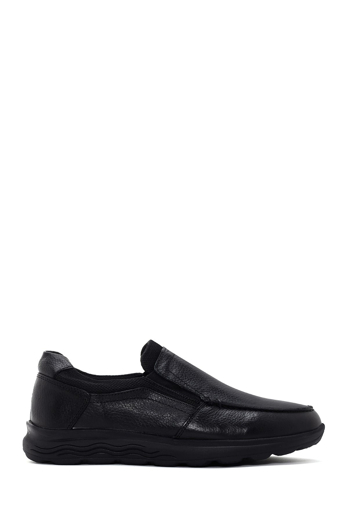 Erkek Siyah Deri Comfort Casual Loafer 23WFD6824FT | Derimod