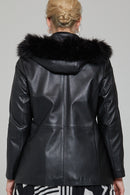 Delfina Women's Leather Jacket | Derimod
