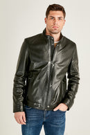 Fabian Men's Leather Jacket | Derimod