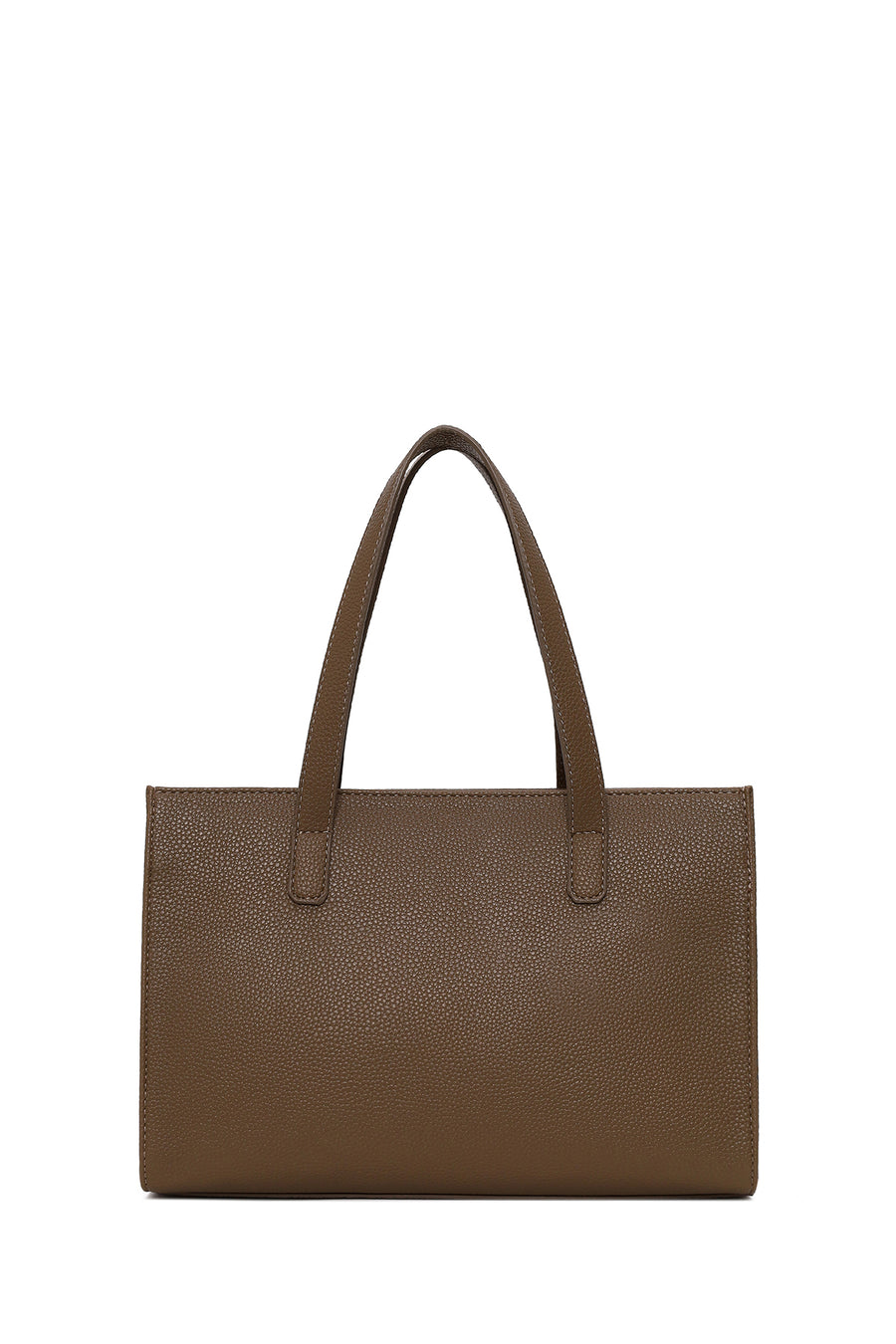Woman Mink Classic Shoulder Bag with Long Strap