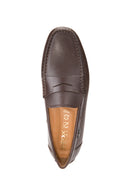 Geox Erkek Kahverengi U Moner 2Fit Casual Deri Loafer | Derimod