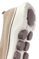 Derimod Zero Women's Beige Fabric Loafers | Derimod