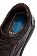 Men's Brown Lace Up Leather Casual Shoes | Derimod