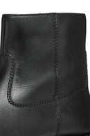 Geox Women's Black Serilda Zippered Leather Boots | Derimod