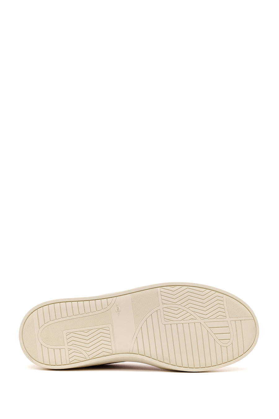 Kadın Bej Bağcıklı Süet Deri Sneaker