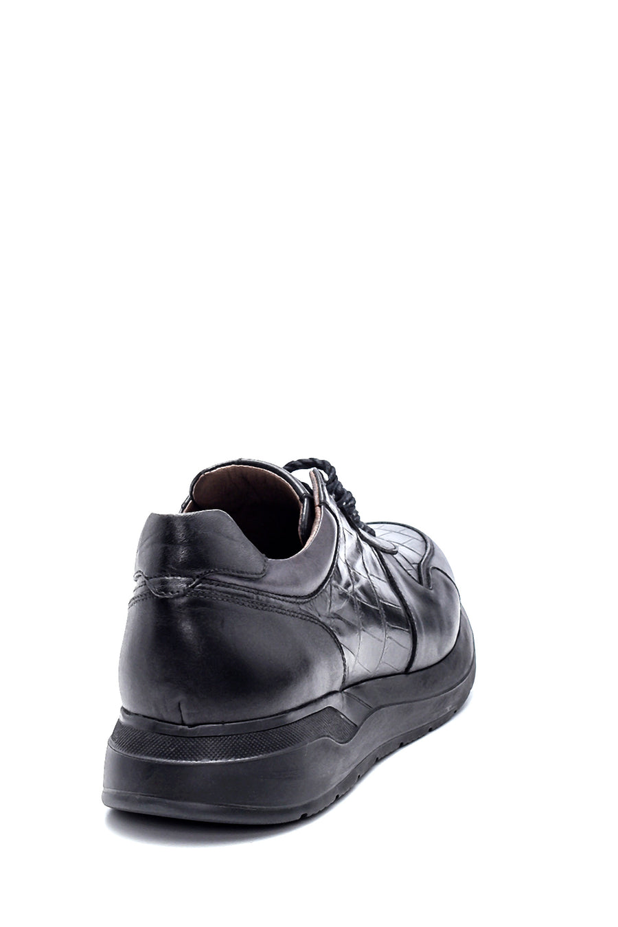 Men's Leather Crocodile Sneaker