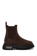 Harley Davidson Woman Tan Mourir Leather Chelsea Boots | Derimod