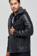 Ronny Men's Leather Jacket | Derimod