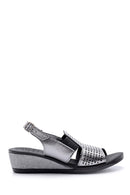 Women's Metallic Sandals | Derimod