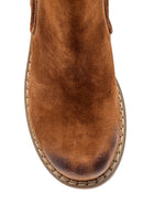 Women's Suede Leather Boots | Derimod