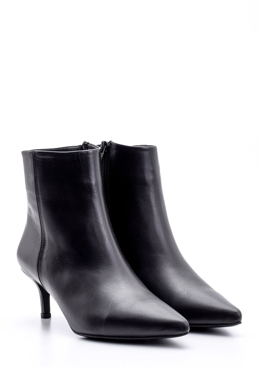 Women's Heeled Leather Boots