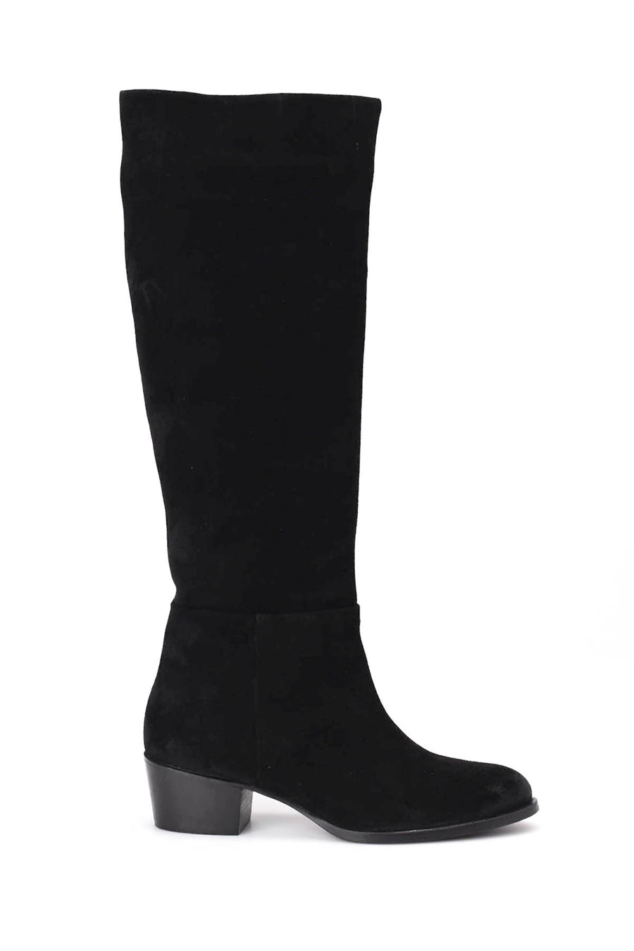 Women's Suede Leather Boots 18WFD228910 | Derimod
