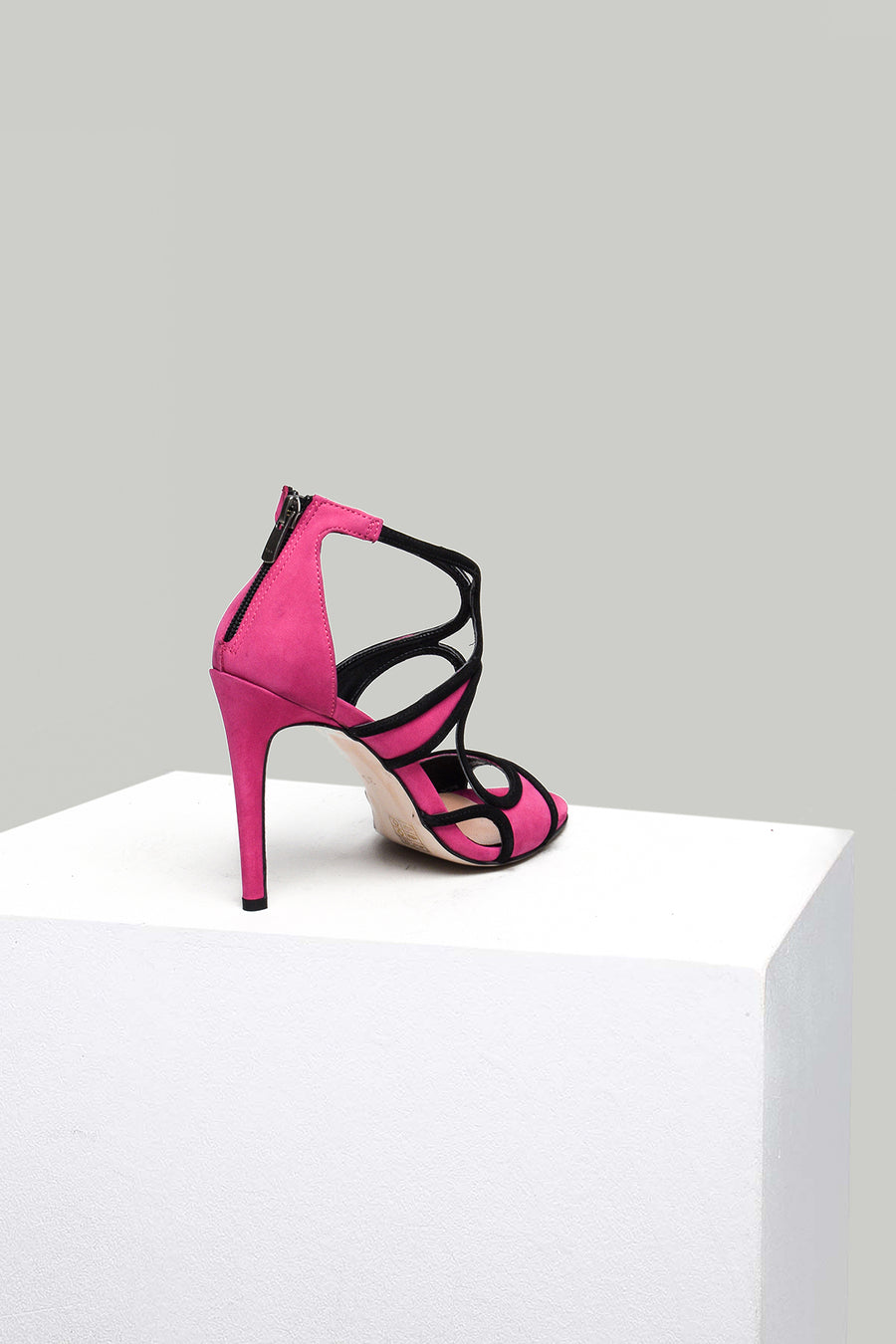 Suede Women's Heeled Sandals