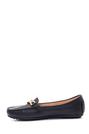 Kadın Siyah Deri Loafer | Derimod