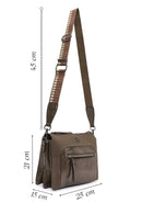 Women's Khaki Long Strap Crossbody Bag | Derimod