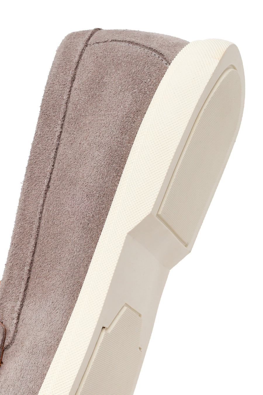 Male Grey Suede Loafer