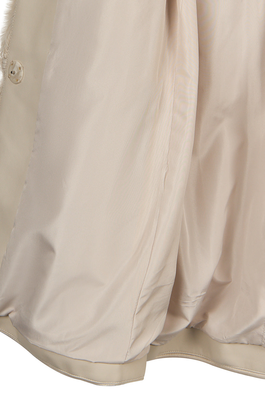 Pinzolo Woman White Belted Teddy Coat