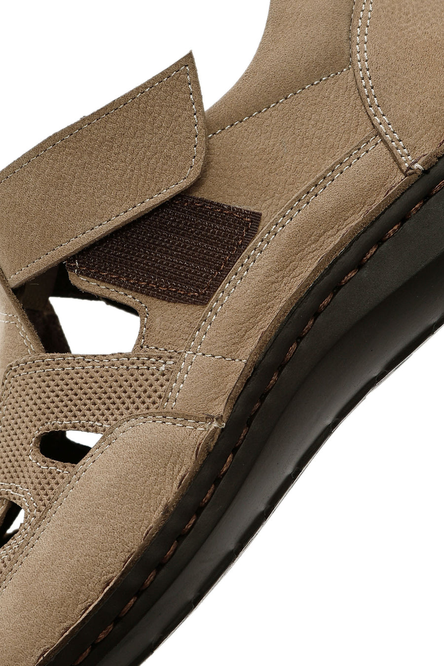 Erkek Bej Nubuk Deri Casual Ayakkabı
