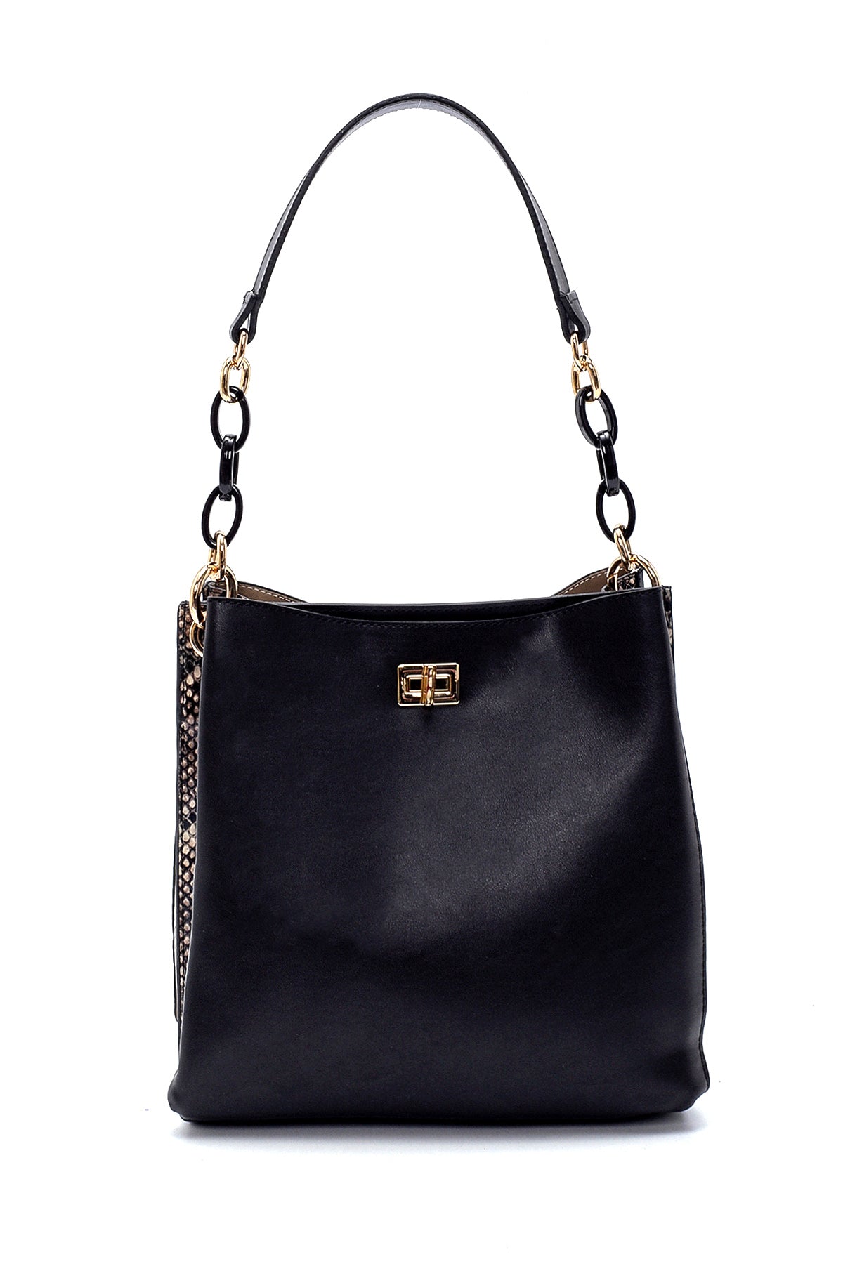 Women's Snakeskin Detailed Shoulder Bag 20WBD212218 | Derimod