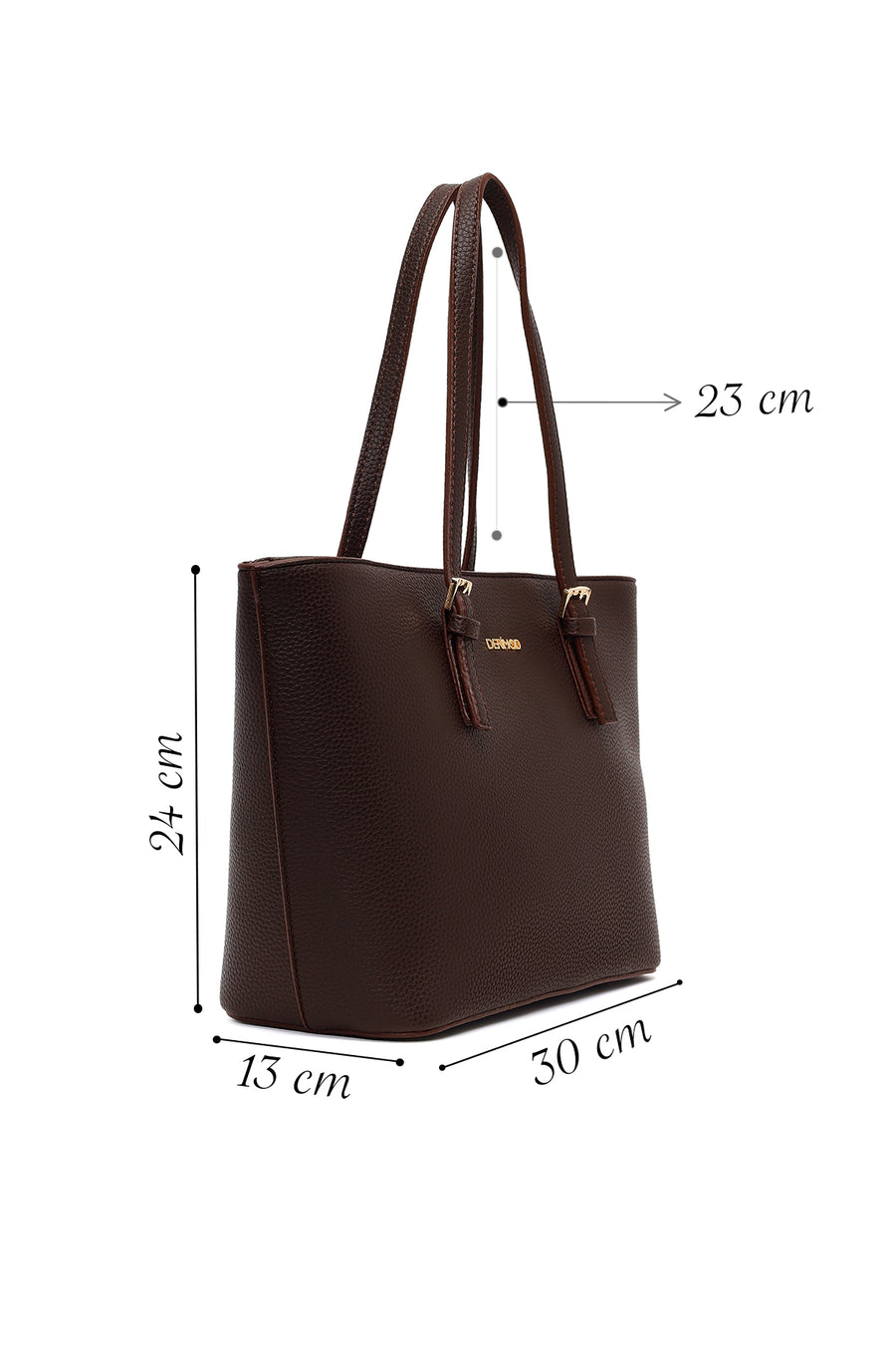 Woman Brown Classic Shoulder Bag