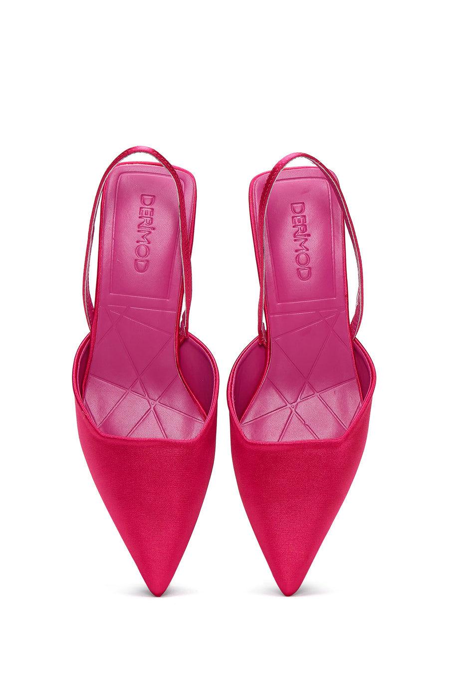 Women's Pink Pointed Toe Heeled Shoes