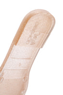 Women's Gold Transparent Jelly Slippers | Derimod