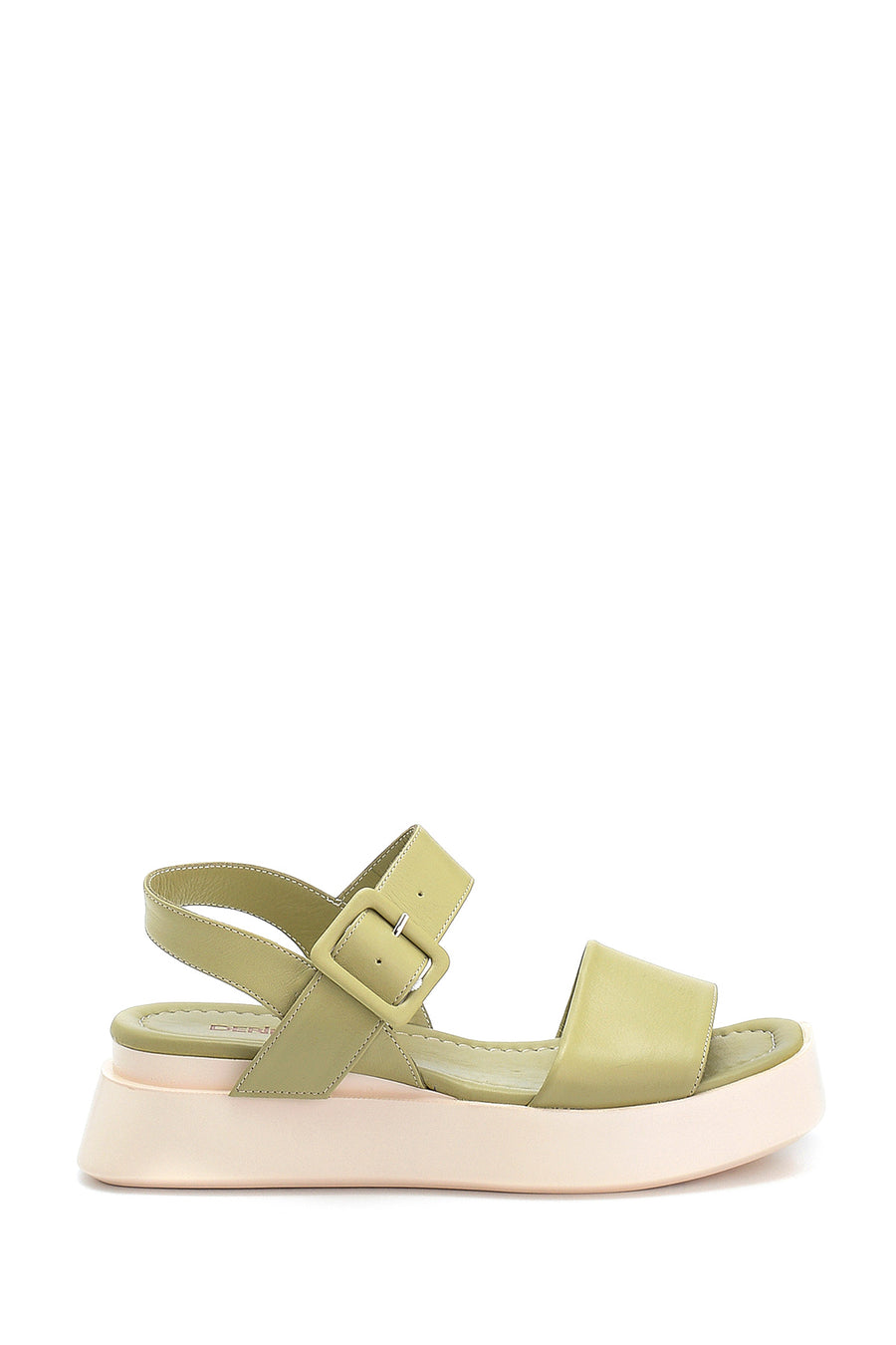 Women's Casual Leather Sandals 21SFD141018 | Derimod