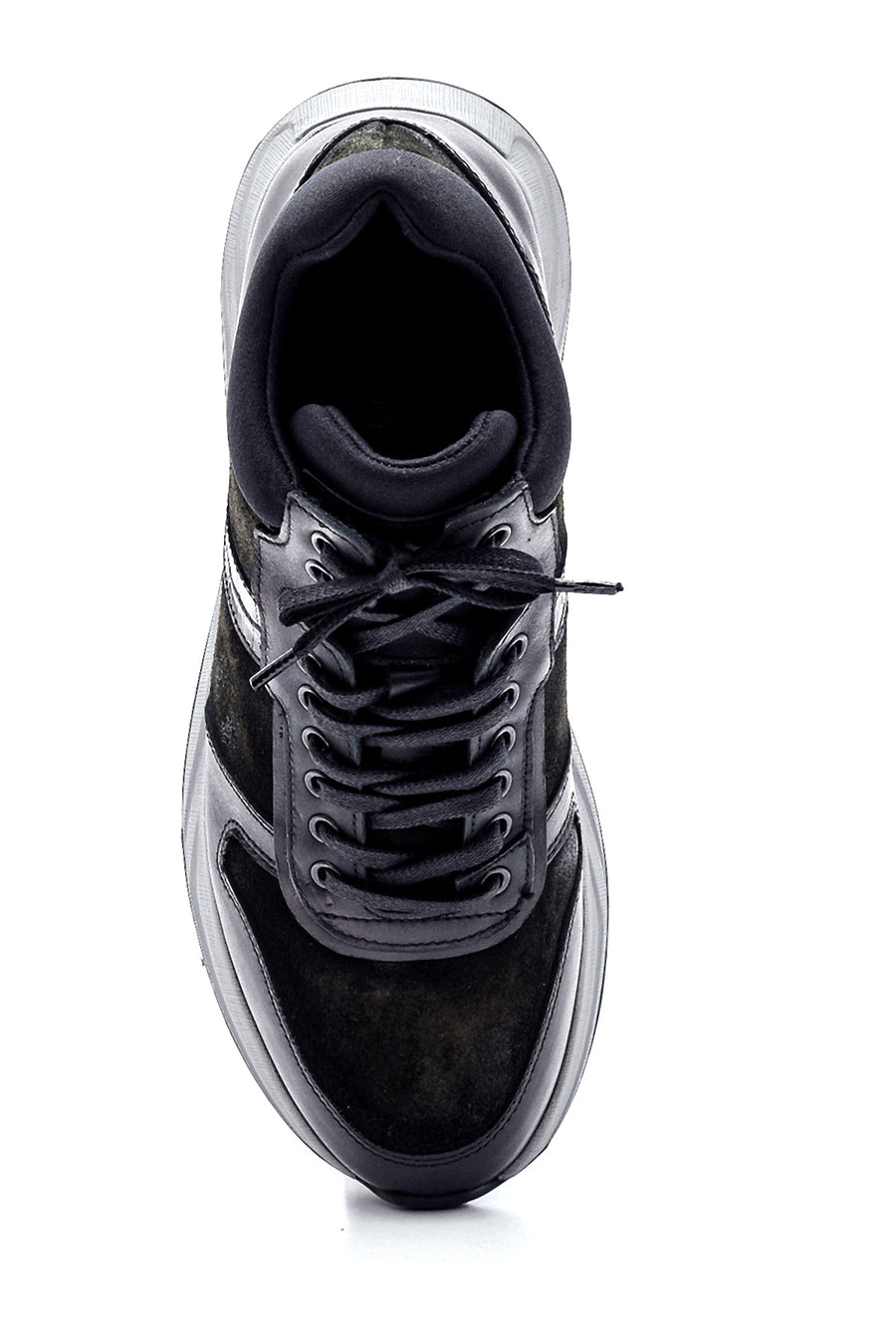 Erkek Kroko Detaylı Bilekli Sneaker