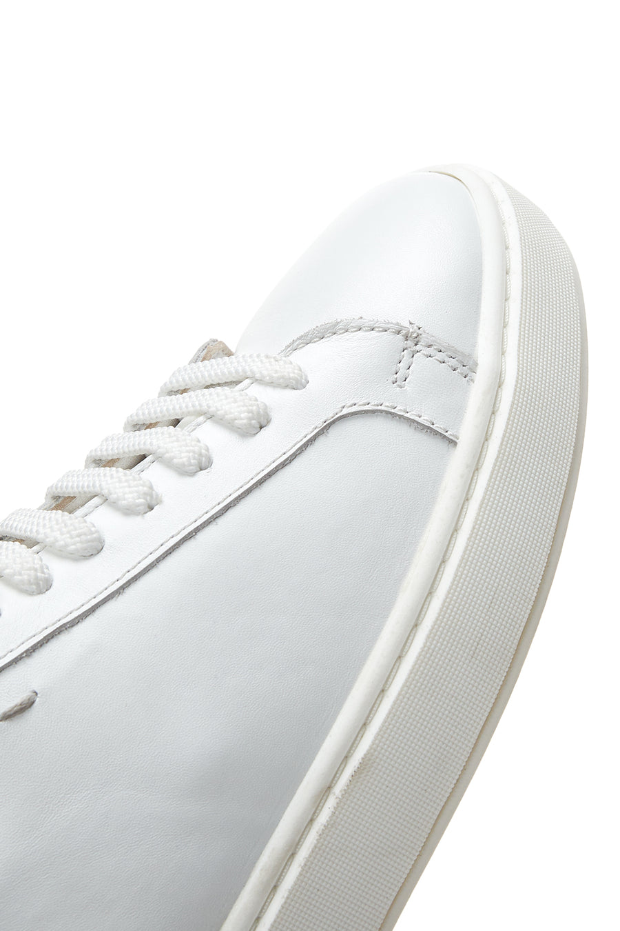 Men's White Leather Sneaker
