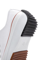 Women's White Thick Soled Sneaker | Derimod