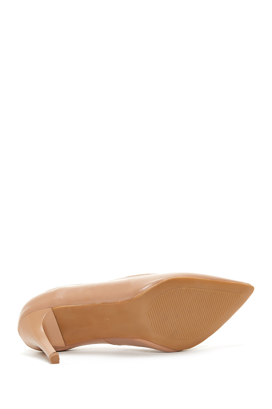 Women's Pink Leather Stiletto