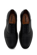 Men's Black Leather Classic Shoes | Derimod