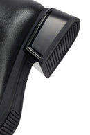 Woman Black Zip Closure Boots | Derimod