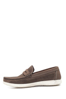Erkek Deri Nubuk Loafer | Derimod