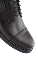 Men's Black Lace-up Leather Casual Shoes | Derimod