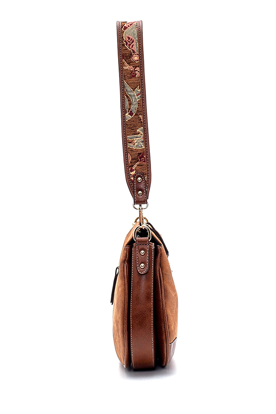 Women's Nubuck Crossbody Bag