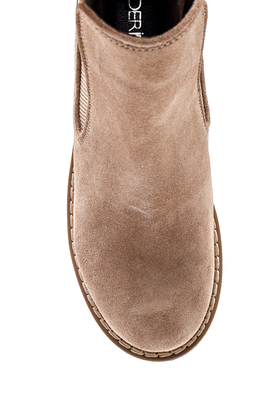 Women's Leather Suede Chelsea Boots