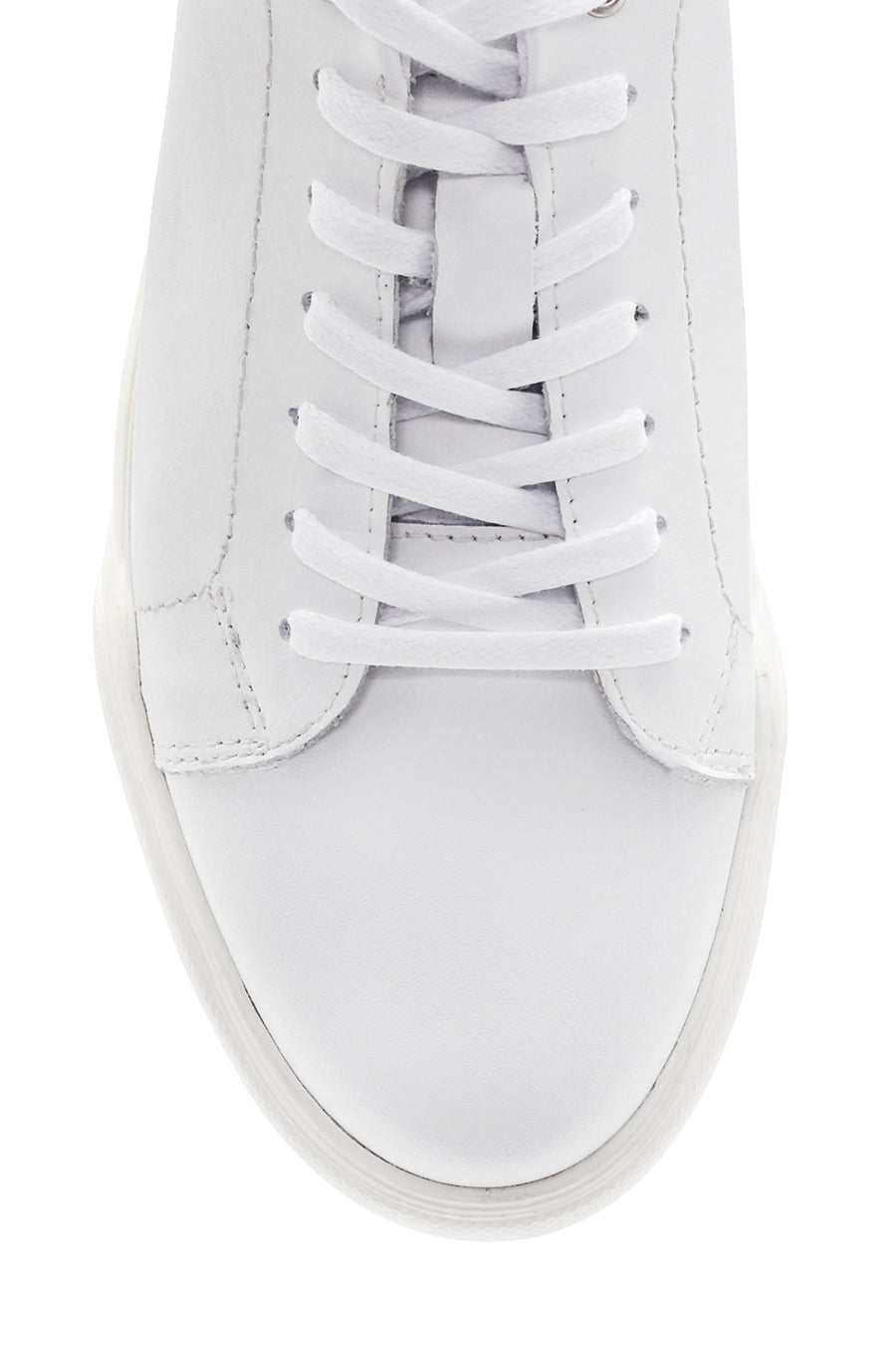 Men's White Leather Sneaker