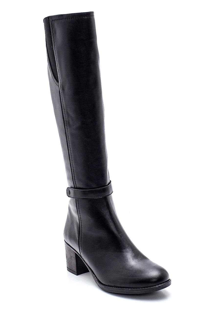 Women's Zippered Heeled Boots