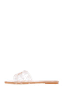Women's Gold Transparent Jelly Slippers | Derimod