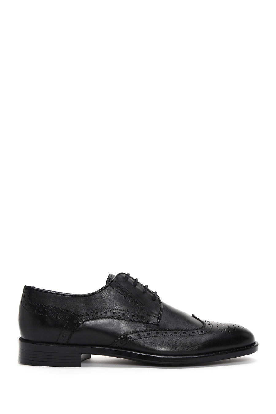 Men's Black Leather Classic Shoes 23SFD670018 | Derimod