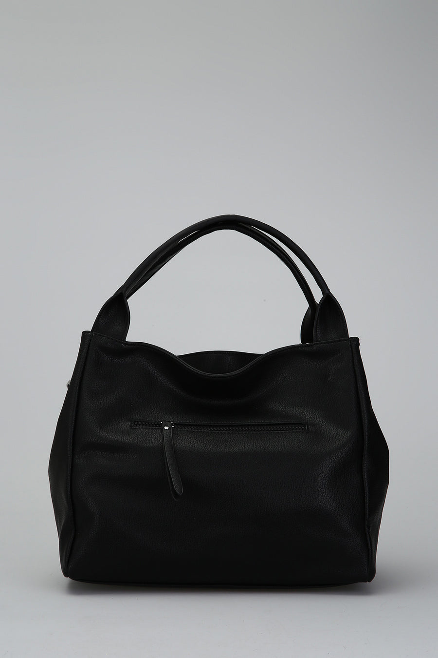 Women's Shoulder Bag with Staple Detail