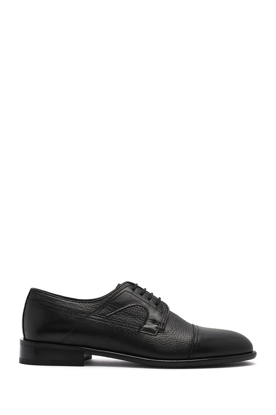 Men's Black Laced Leather Classic Shoes 26SFD621314 | Derimod