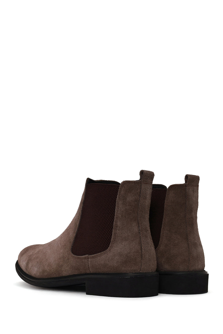 Male Mink Suede Chelsea Boots