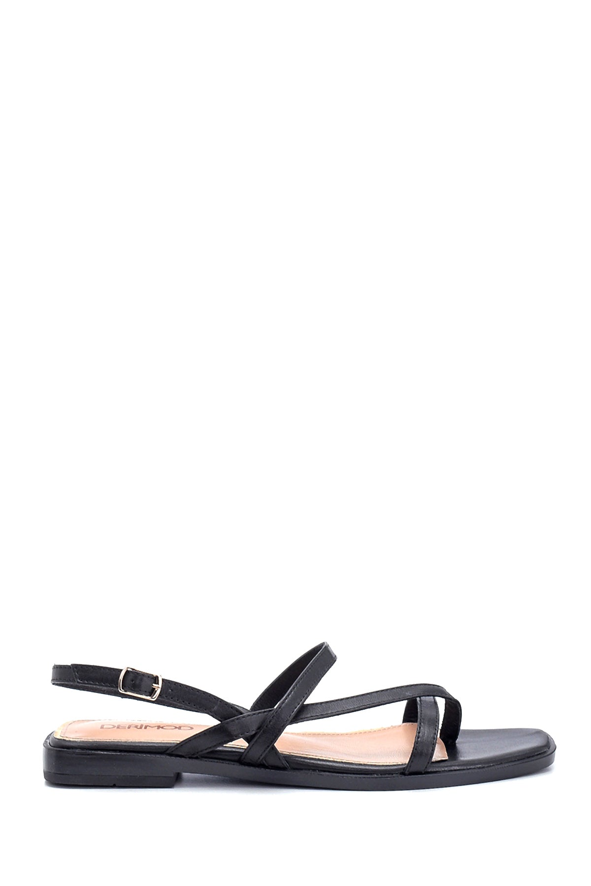 Kadın Casual Deri Sandalet 21SFD272118 | Derimod