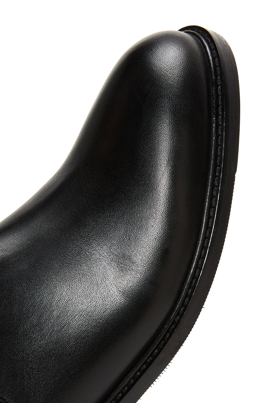 Men's Black Leather Chelsea Boots