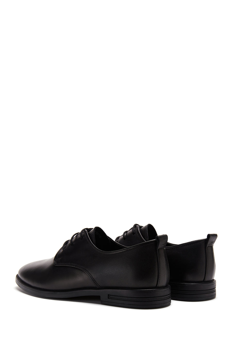 Men's Black Leather Casual Shoes