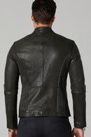 Irving Men's Leather Jacket | Derimod