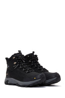 Caterpillar Women's Black Leather Waterproof Outdoor Boots | Derimod
